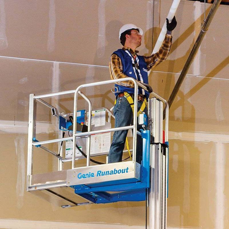 桅桿式高空作業平臺gr-20-1